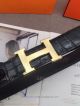 High Quality Hermes Crocodile Belt For Men - Brushed Gold H Buckle (4)_th.jpg